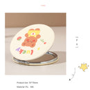 Cute Bear Round Portable Mirror (Price For 1 Piece)