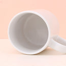 350ml/11.8fl.oz. Letter Series "M" Basic Ceramic Tea/Coffee Cup (White)