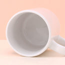 350ml/11.8fl.oz. Letter Series E Basic Ceramic Tea/Coffee Cup (White)
