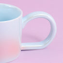 Creative Pearlescent Contrast Ceramic Mug Home Office Breakfast Coffee Milk Cup-(Price for 1 piece)