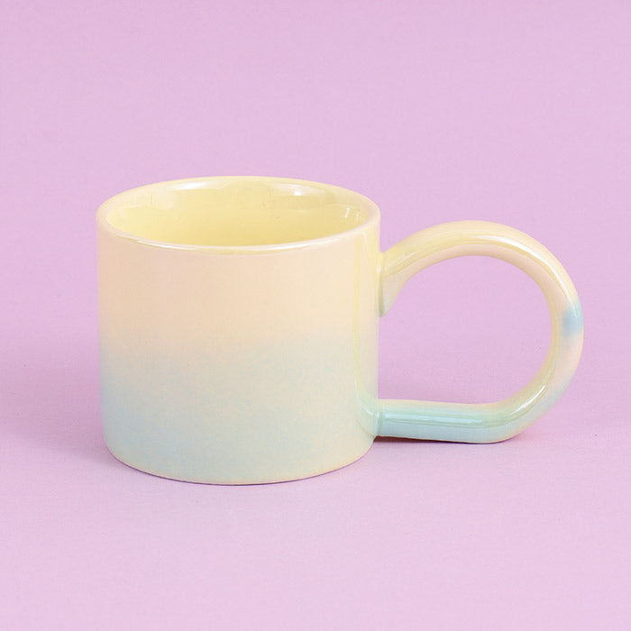 Creative Pearlescent Contrast Ceramic Mug Home Office Breakfast Coffee Milk Cup-(Price for 1 piece)