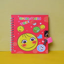 Different Cute Character Diary With Key Lock. Spiral Diary For Kids. All Memorable or important things in the notebook at any time (Price For 1 Piece)