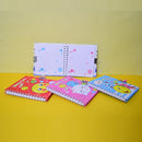 Different Cute Character Diary With Key Lock. Spiral Diary For Kids. All Memorable or important things in the notebook at any time (Price For 1 Piece)