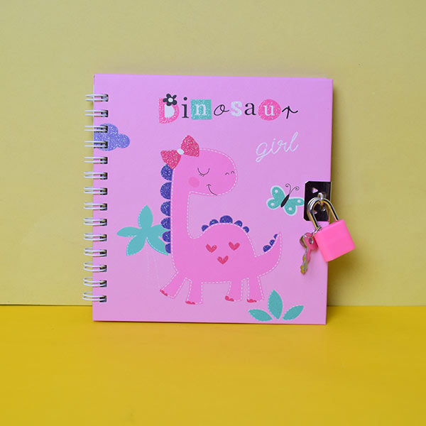 Different Cute Character Diary With Key Lock. Spiral Diary For Kids. All Memorable or important things in the notebook at any time (Price For 1 Piece)