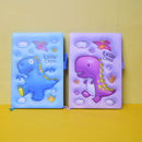 Little Dinosaur A4 Size Note Book With Elastic Band. All Memorable or important things in the notebook at any time. (Price For 1 Piece)