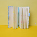 Bright And Colorful Flowers Note Book With Elastic Band. All Memorable or important things in the notebook at any time. (Price For 1 Piece)