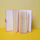 Little Dinosaur Note Book With Elastic Band. All Memorable or important things in the notebook at any time. (Price For 1 Piece)