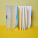 Little Dinosaur A4 Size Note Book With Elastic Band. All Memorable or important things in the notebook at any time. (Price For 1 Piece)