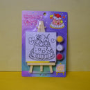 Kids Painting Kit for DIY Crafts and Decorative Painting Projects with Standing Board.