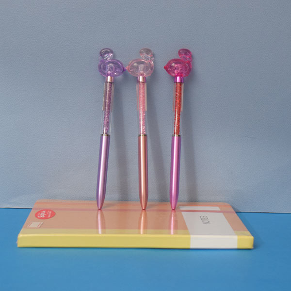 Crystal Gel Duck Series Pen Stationery Office And Learning Stationery With Different Colors. ( Price for 1 piece)
