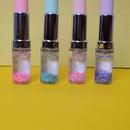 Creative lipstick neutral pens portable quicksand gel pen students stationery office. ( Price for 1 piece)