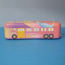 Double Decker Mermaid and Bei jing Bus Shape Pencil Box With String Operated Wheels Geometry Box (Price For 1 Piece)