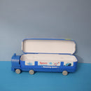 Double Decker Multi Level Metal SPACE Bus Pencil Case with Movable Wheels And Sharpener for Boys And Girls(Price For 1 Piece)