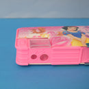 3D Cars Print & Color Changing Pencil Pouch Barbie Doll Pencil Pouch With Sharpener for Kids Stylish Pencil Pouch  (Red, Pink And Purple Color )(Price For 1 Piece)