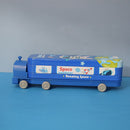 Double Decker Multi Level Metal SPACE Bus Pencil Case with Movable Wheels And Sharpener for Boys And Girls(Price For 1 Piece)