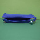 Roo Aar Pencil Case With Attached Key Chain,  Waterproof Storage Case, Makeup Pouch, Large Capacity,  Stylish Stationery Storage, Water Proof.