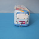 Double Decker Mermaid and Bei jing Bus Shape Pencil Box With String Operated Wheels Geometry Box (Price For 1 Piece)