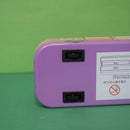 Cute Character Bus Shape Pencil Box And String Operated Wheels With Sharpener Geometry Box (Price For 1 Piece)