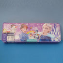 3D Cars Print & Color Changing Pencil Pouch Barbie Doll Pencil Pouch With Sharpener for Kids Stylish Pencil Pouch  (Red, Pink And Purple Color )(Price For 1 Piece)