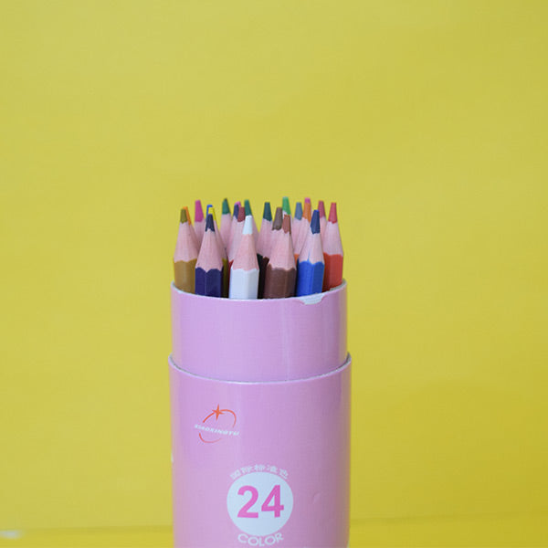 Pack of 24 Pencil Colors . Multi Pencil Colors For Drawing