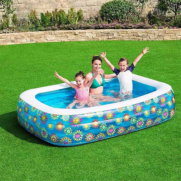 76"X 60" X 22" Large Summer Set Pool  Blow up Pool for Adults, Swimming Pool Above Ground, Garden,