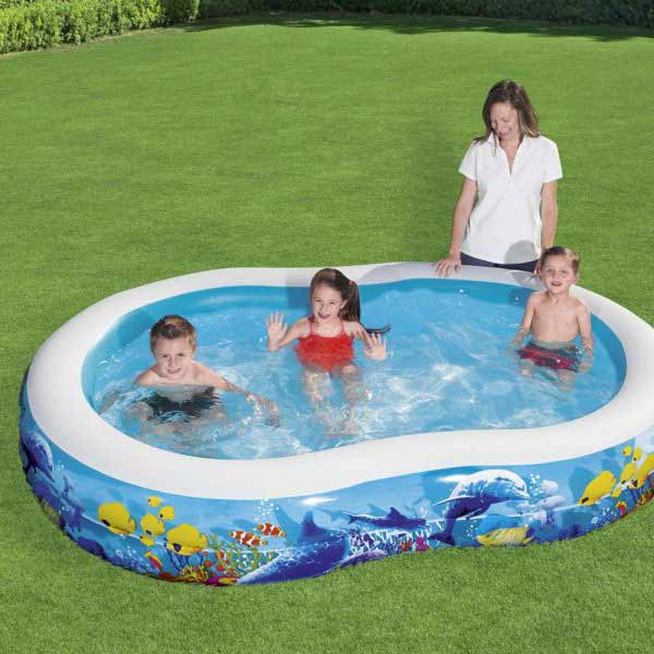 8'7"X 62"X 18" Summer Set Pool  Blow up Pool for Adults, Swimming Pool Above Ground, Garden,