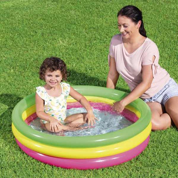 40"X 10" Summer Set Pool  Blow up Pool for Adults, Swimming Pool Above Ground, Garden,