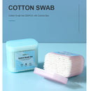 Cotton Swab Set 200PCS with Colorful Box (Sharp Tip+Spiral Tip) Price for 1 piece