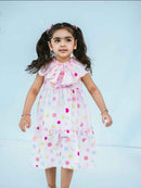 Breezy Pink Polka Dotts Top Age (0 to 07) Years