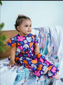 Bluhu Multi Color Short & Top02 Pcs Age (05 to 07) Years