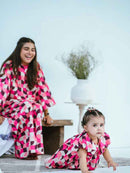 Missy Red Multi Colors 02 Pcs Age (05 to 07) Years