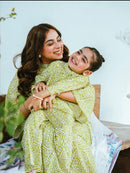 Lime Top & Bottom (0 to 7 years)