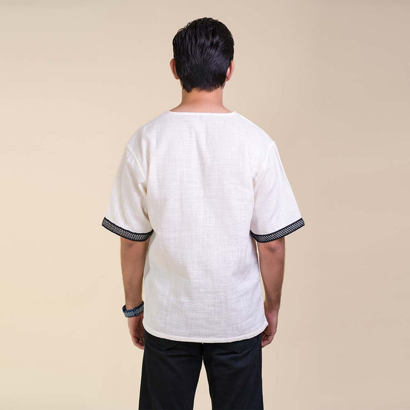 White Smoke Relaxed Comfort Fit Shirt  (Men's) Small, Medium, Large