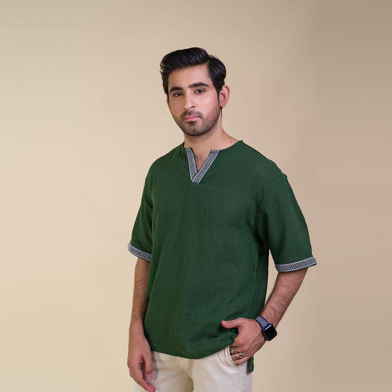 Lunar Green Relaxed Comfort Fit Shirt  (Men's) Small, Medium, Large