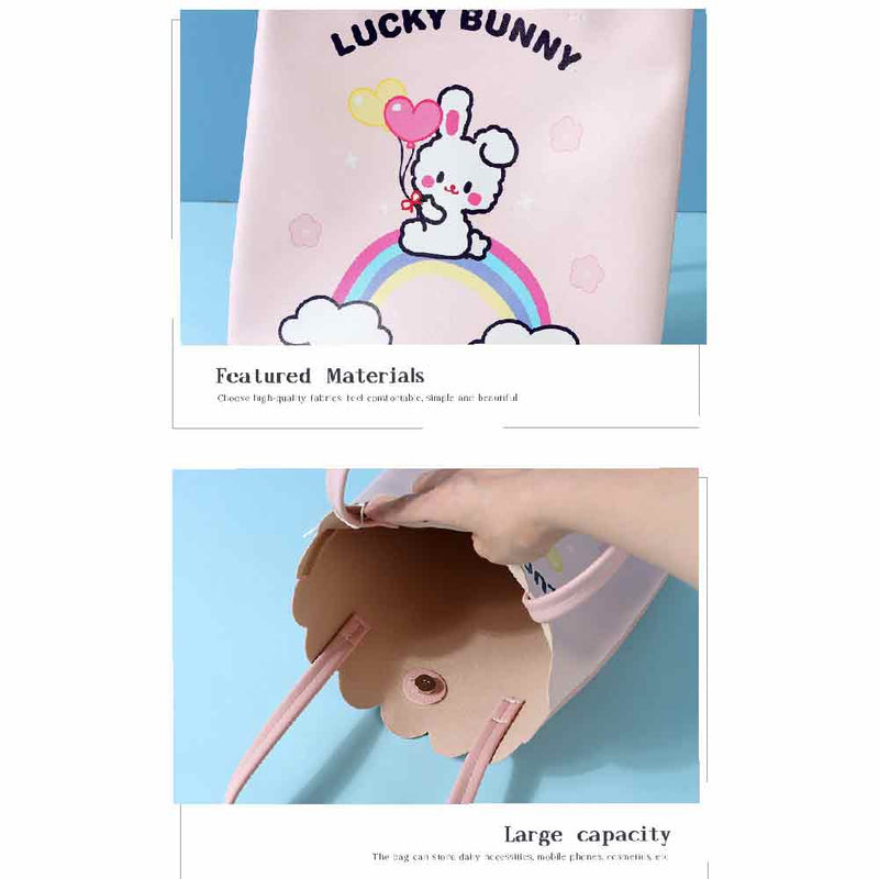 Lovely Lucky Bunny Shoulder Bag. For Girls, Best For Gifts.