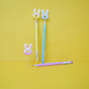 Cute Character Sika Pencil for Boys and Girls With Cartoons Head Caps, ( Price for 1 piece)