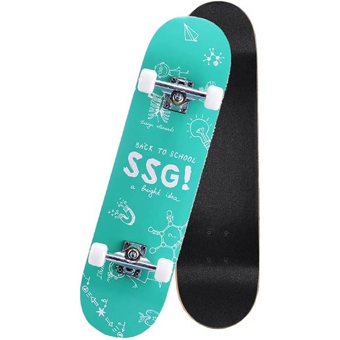 SSG 31 inches Professional Skateboard With Grip Tape