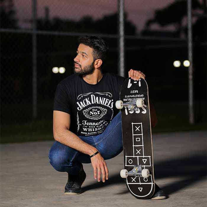 A to Z 31 inch Professional Skateboard With Grip Tape