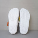 High Quality Summer Sandals Classic Outdoor Non-slip Slippers. (White Color) Size (44)