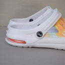 High Quality Summer Sandals Classic Outdoor Non-slip Slippers. (White Color) Size (42)