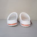 High Quality Summer Sandals Classic Outdoor Non-slip Slippers. (White Color) Size (44)