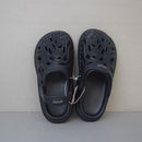 High Quality Black Wave Style Summer Sandals Classic Outdoor Non-slip Slippers. Size (42/43)