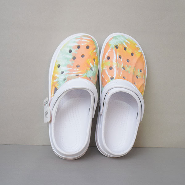 High Quality Summer Sandals Classic Outdoor Non-slip Slippers. (White Color) Size (42)
