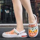 High Quality Summer Sandals Classic Outdoor Non-slip Slippers. (White Color) Size (42)