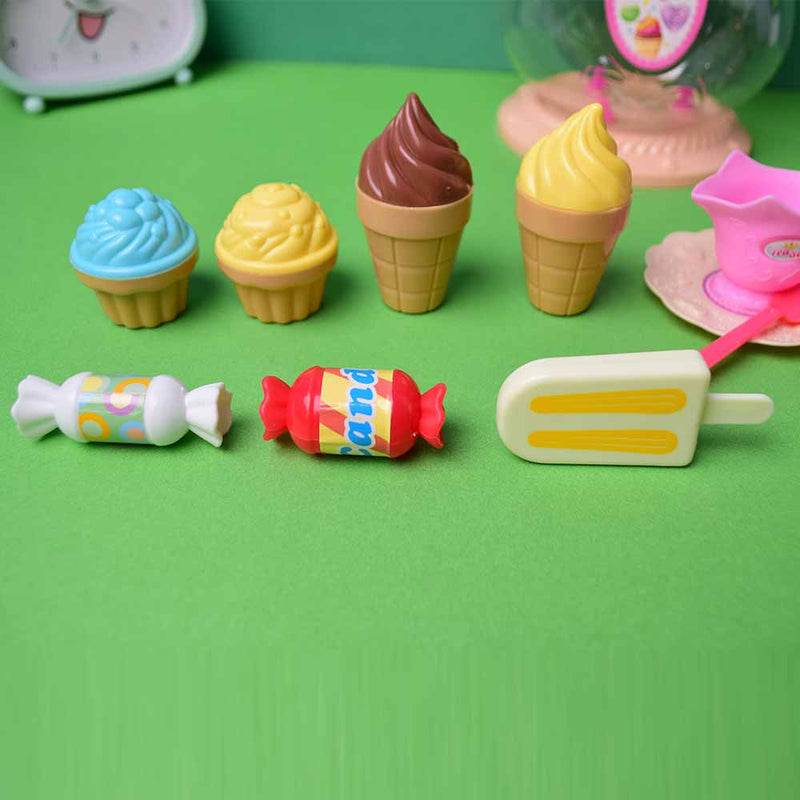 Kid Kraft Ice Cream Shop Play Pack | Tea pot set,19 Piece Set ( Age 3+)