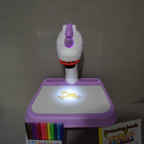 Kids LED Projector Art Drawing Light Table Toy Kids Painting