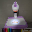 Kids LED Projector Art Drawing Light Table Toy Kids Painting