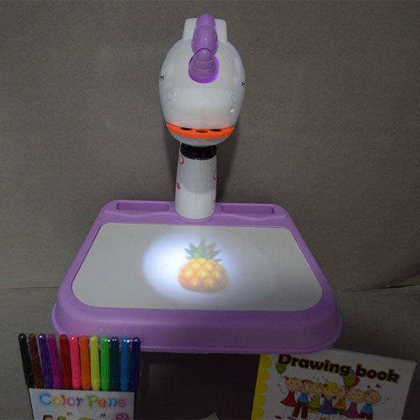 Kids LED Projector Art Drawing Light Table Toy Kids Painting