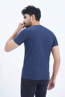 AERODRY Blue T-Shirt for Men's