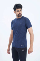 AERODRY Blue T-Shirt for Men's